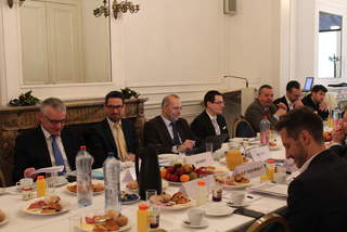 Teilnehmerkreis des BDI-KAS-Workshops zu EU-Reformen © KAS