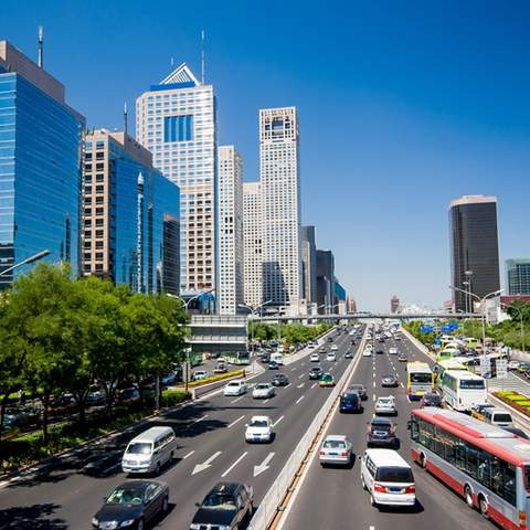 Geschäftsviertel Peking, China © fotolia 